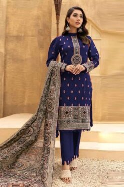 New winter collection with Embroidered dhanak Heavy Shawl