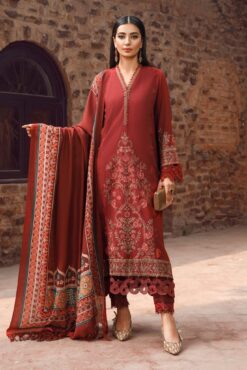 Mari-B New winter collection with Digital Khaddar Shawl