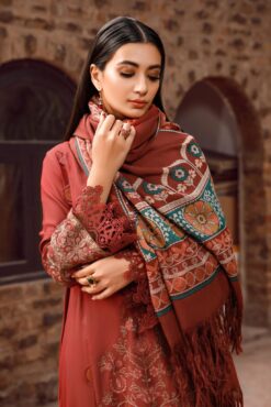 Mari-B New winter collection with Digital Khaddar Shawl