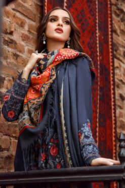 Mari-B New winter collection with Digital Khaddar Shawl