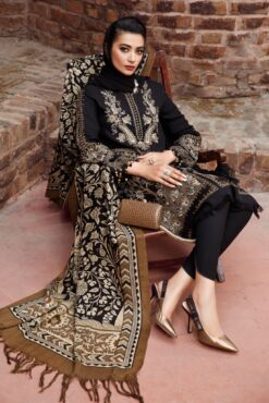 Mari-B New winter collection with Digital Khaddar Shawl