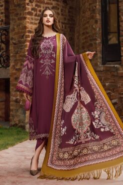 Mari-B New winter collection with Digital Khaddar Shawl