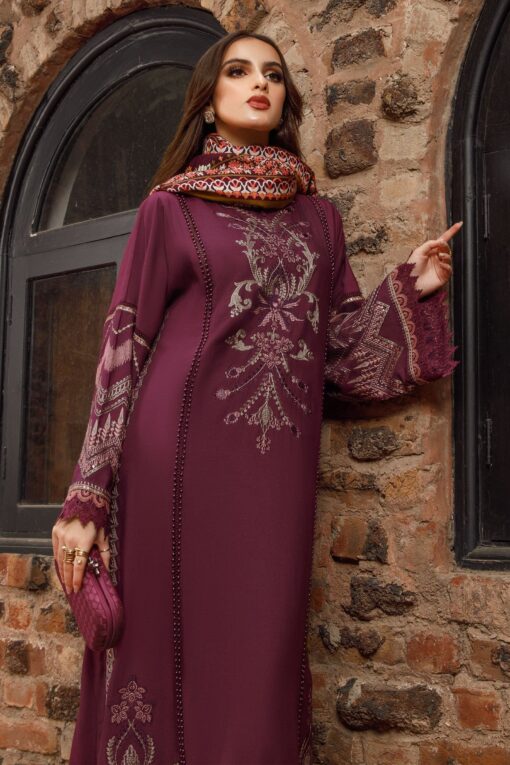 Mari-B New winter collection with Digital Khaddar Shawl