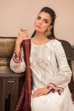 Maria-b new summer collection with chiffon duppata