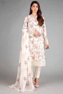 Bareeze new summer collection with Bamber dupatta