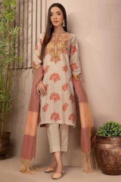 Lime-lite new summer collection with Lawn dupatta