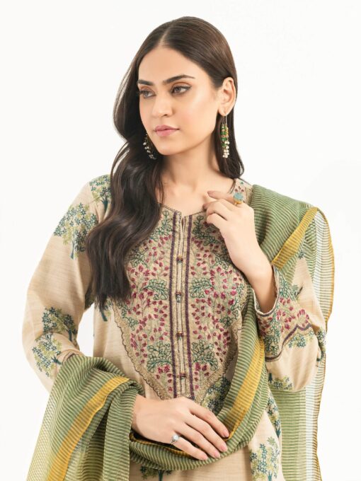 Lime-lite new summer collection with Lawn dupatta