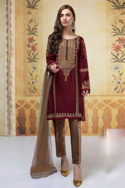 Maria-B new summer collection with Chiffon dupatta