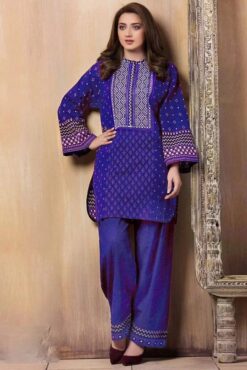 Lajwanti new summer collection with Chiffon dupatta