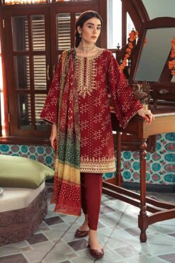 Cross stich new summer collection with Lawn dupatta
