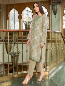 Lime-lite new summer collection with Chiffon dupatta