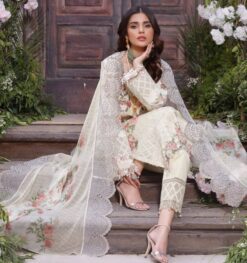 Jade-by-firodus new summer collection with Lawn dupatta