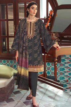 Cross stich new summer collection with Lawn dupatta