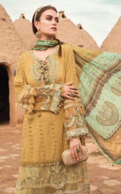 Maria-B new summer collection with Chiffon dupatta