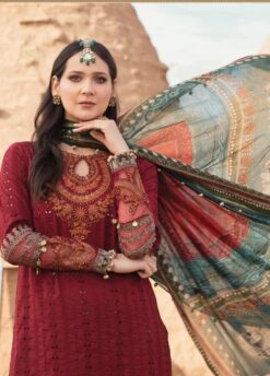 Maria-B new summer collection with Chiffon dupatta