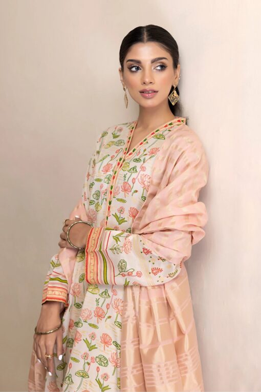 Lakhany new summer collection with Monaar digital dupatta