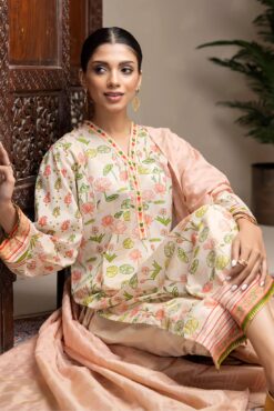 Lakhany new summer collection with Monaar digital dupatta