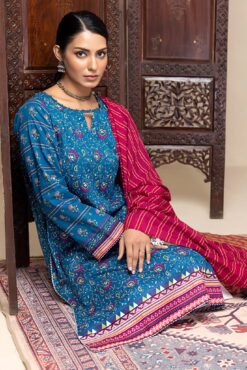 Lakhany new summer collection with Monaar digital dupatta