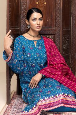 Lakhany new summer collection with Monaar digital dupatta