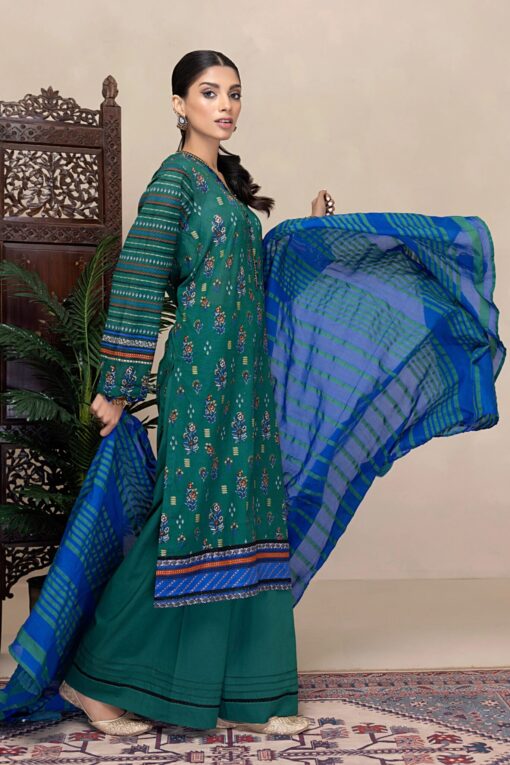 Lakhany new summer collection with Monaar digital dupatta