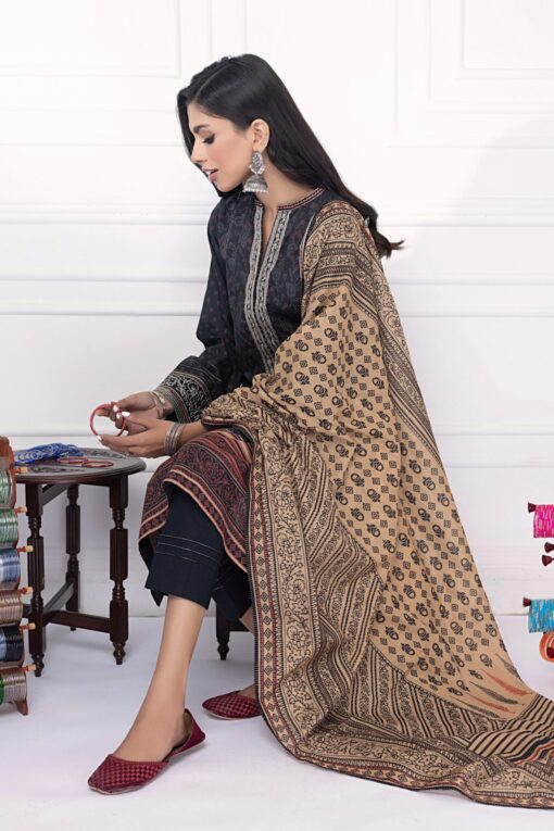 Lakhany new summer collection with Monaar digital dupatta