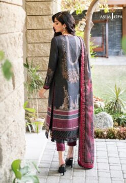 Asim jofa new summer collection with Chiffon dupatta