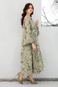 Baroque summer lawn collection with lawn dupatta