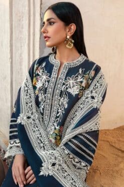 Carimson new arrival summer lawn collection with chiffon dupatta