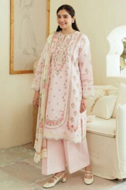 Zara Shahjahan new arrival summer lawn collection with Diamond dupatta