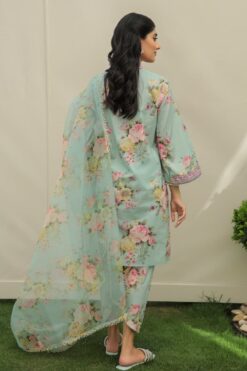 Baroque summer lawn collection with lawn dupatta