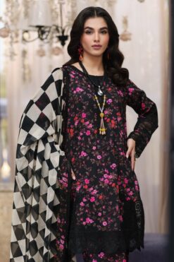 Charizma summer lawn collection with Lawn dupatta