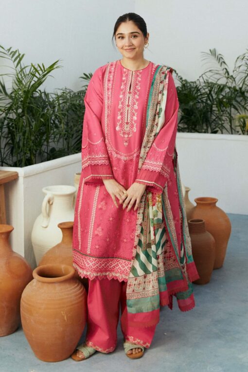 ZARA SHAHJAHAN summer lawn collection with Diamond dupatta