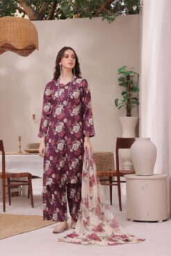 Charizma summer lawn collection with Lawn dupatta