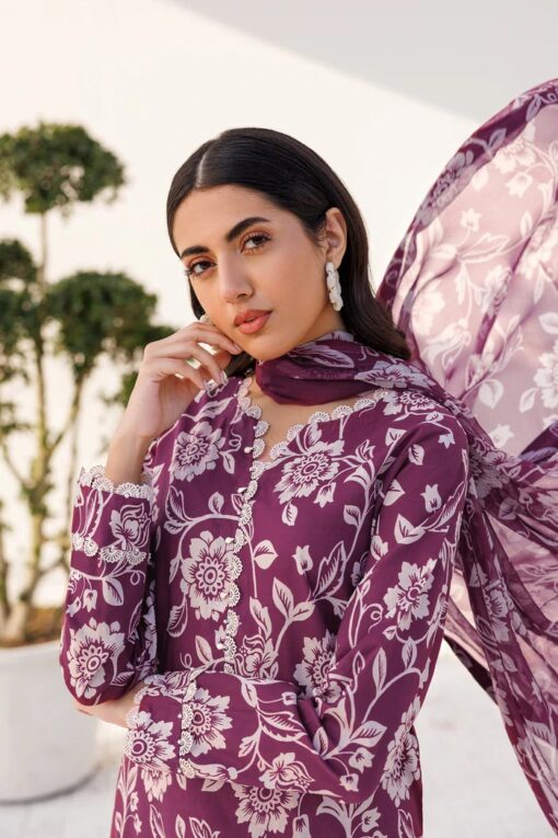 Farasha summer lawn collection with Lawn dupatta