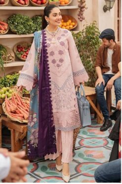 Mushq summer lawn collection with Diamond dupatta