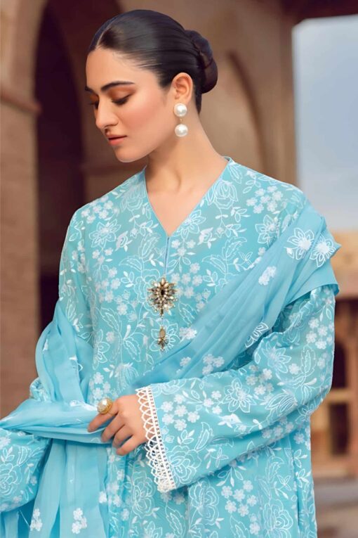 Sapphire summer lawn collection with Bamber dupatta