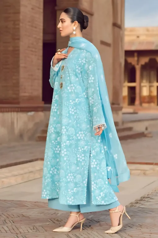 Sapphire summer lawn collection with Bamber dupatta