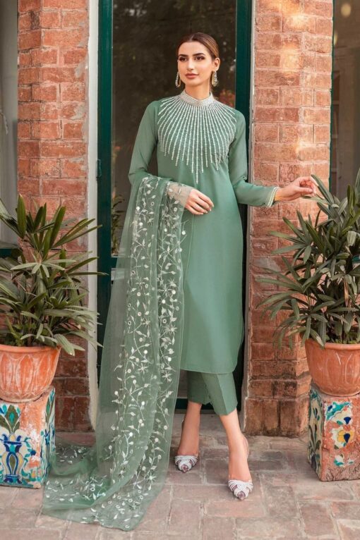 Natasha kamal summer lawn collection with Organza Embroidered dupatta